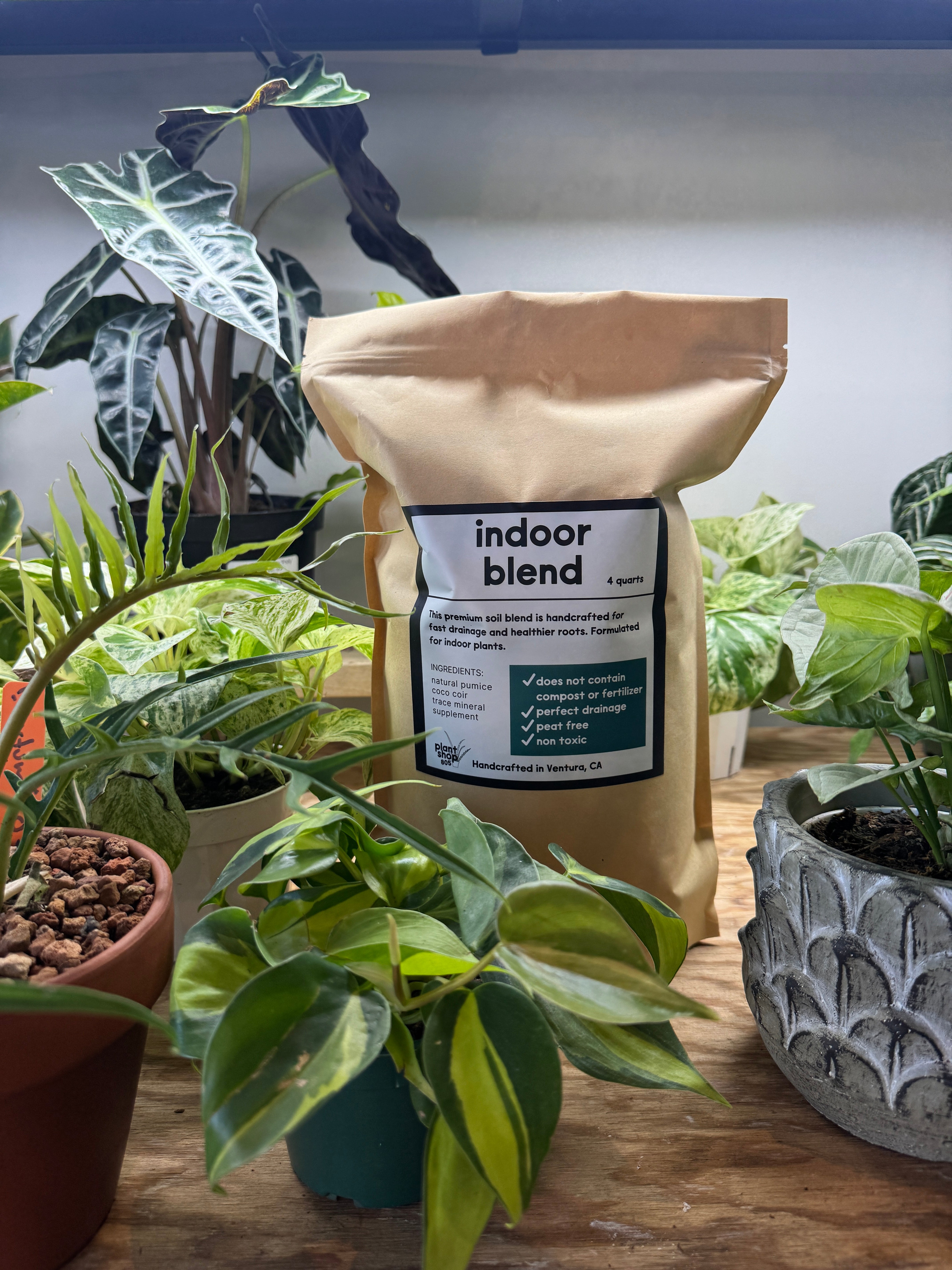 where to buy indoor plant soil Indoor Plant Soil Blend – Fast Draining & Peat Free