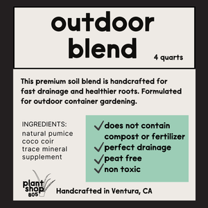 Outdoor Soil Blend